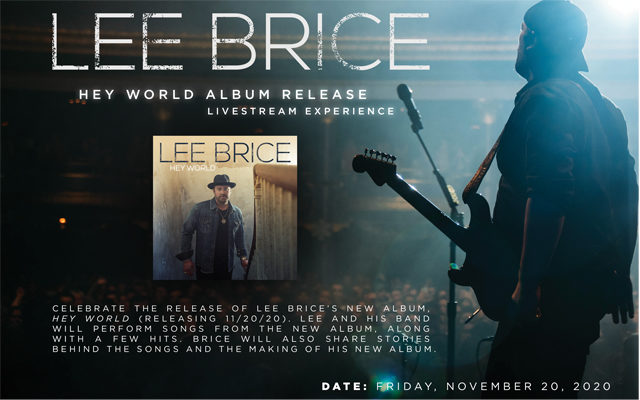 Lee Brice Album Release LIVE