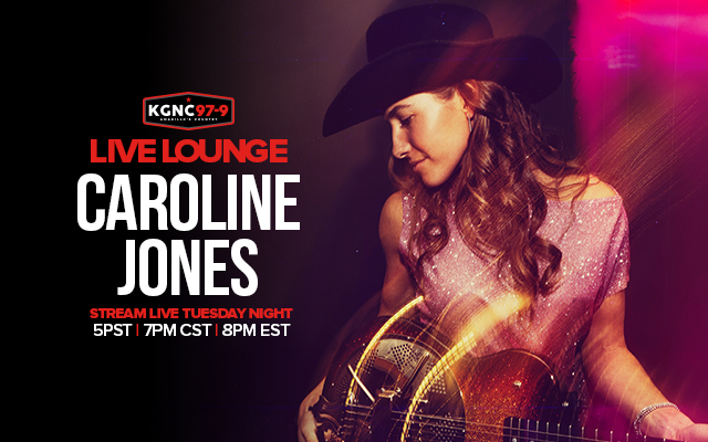 Join Kelsey K with New Artist Caroline Jones in the Live Lounge!