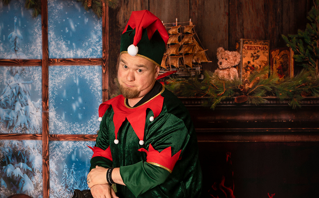 Zac Grantham, the Christmas Elf!