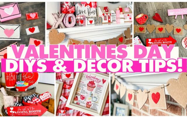 WATCH: 20 Valentine’s Day DIYs & Decor Ideas