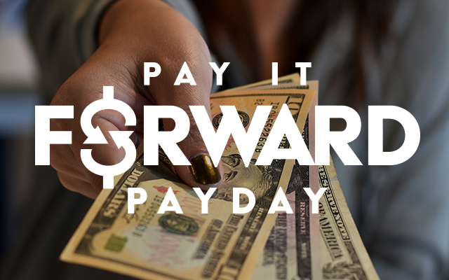 97.9 KGNC Pay It Forward Payday Contest